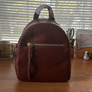 NWOT Fossil Backpack Purse